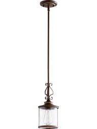 San Miguel 1-Light Mini Pendant in Vintage Copper.